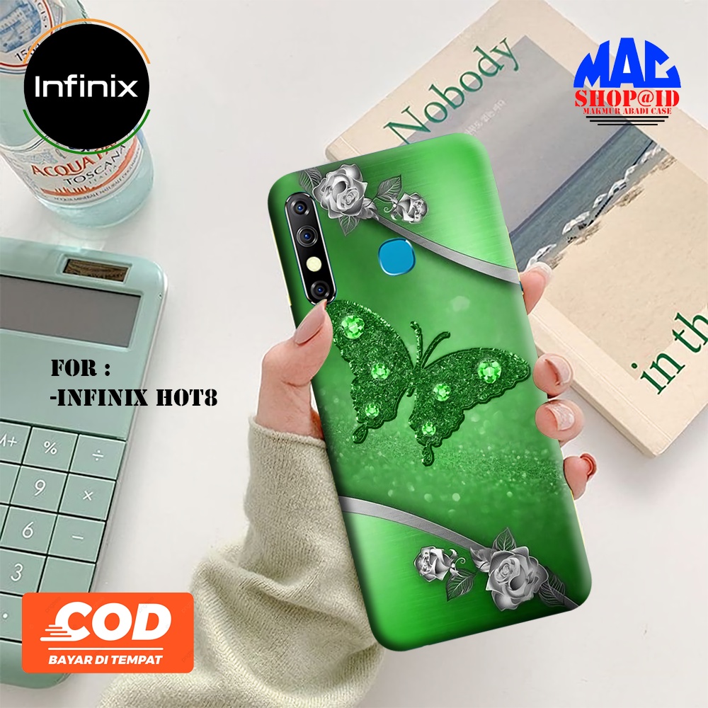 Hard Case 3D FullPrint  [IN09] Infinix Hot 8 Terbaru Casing Handphone-Pelindung Handphone Casing Murah
