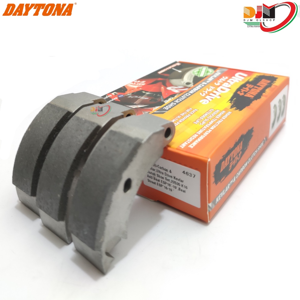 KAMPAS GANDA DAYTONA KEVLAR - CARBON CLUTCH SHOE MIOJ N-MAX AEROX VARIO BEAT DLL