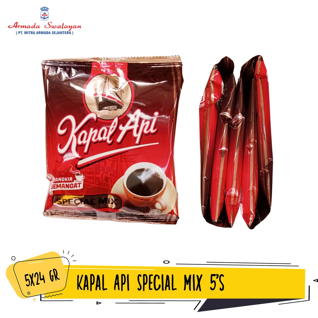 

Kopi Kapal Api Bundle 5's All Variant