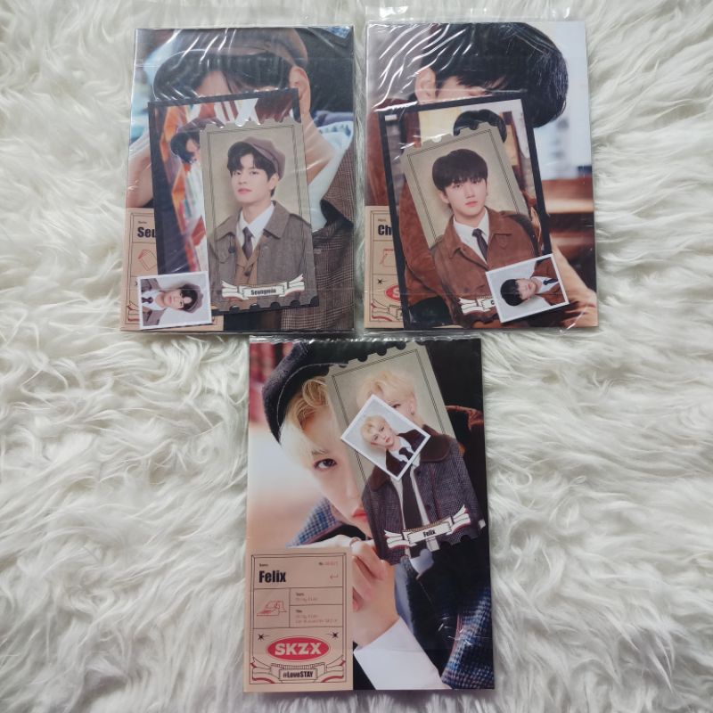 [READY STOCK] Sharing Goods Fanmeeting SKZX #Lovestay : Changbin, Seungmin, Felix Stray Kids SKZ Mer