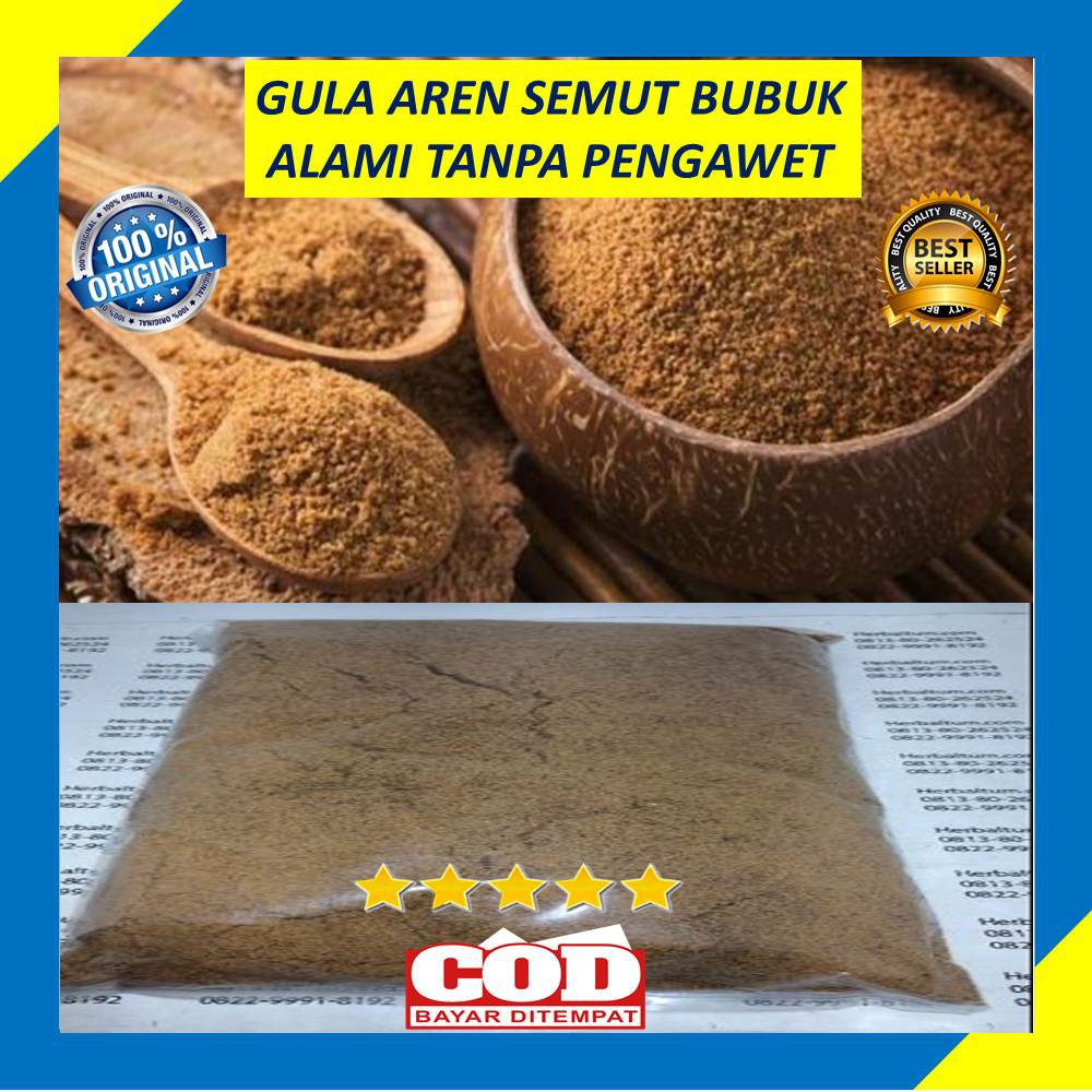 Gula Aren Semut Bubuk Halus 250 Gram Organik Asli