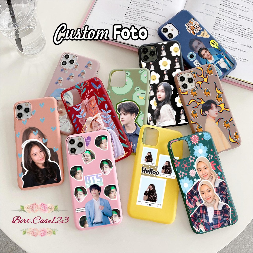 CUSTOM SOFTCASE CUSTOM OPPO VIVO XIAOMI SAMSUNG REALME IPHONE ALL TYPE BC5707