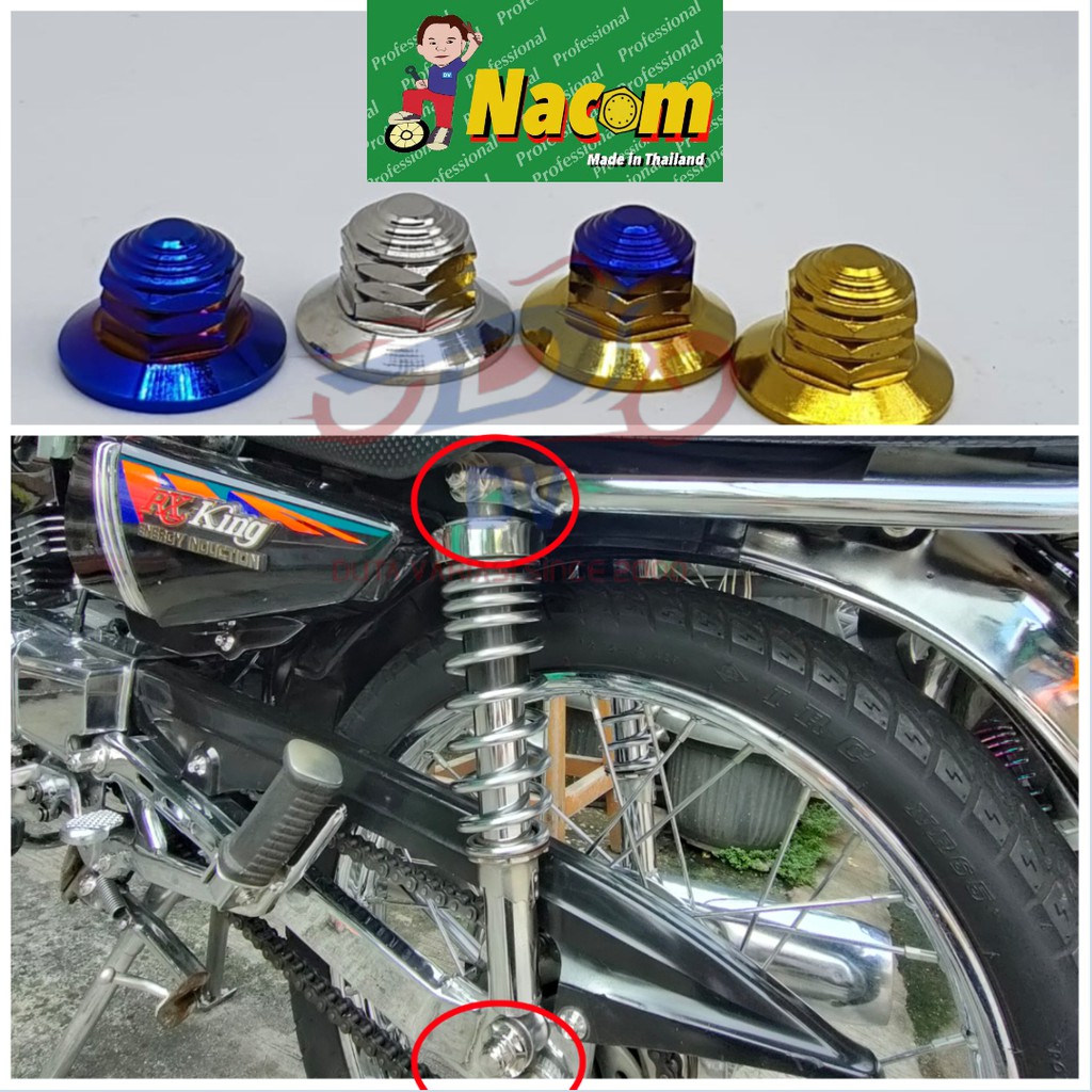 NACOM DV Mur Shock RX King Atas Bawah / Kiri Kanan