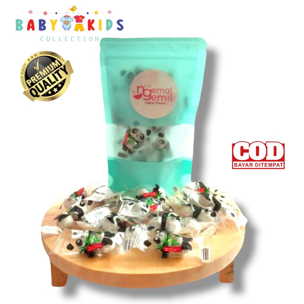 

Mini Panda Chocolate Biscuit | Biskuit Mini Panda Coklat