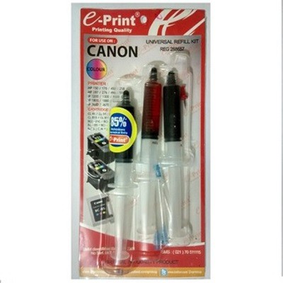 E-PRINT BLISTER SUNTIK CANON / TINTA REFILL / BLISTER / TINTA REFILL SUNTIK