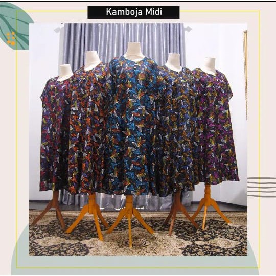 Daster Midi Bali /Daster Payung / Daster Solo Wanita Dewasa Original