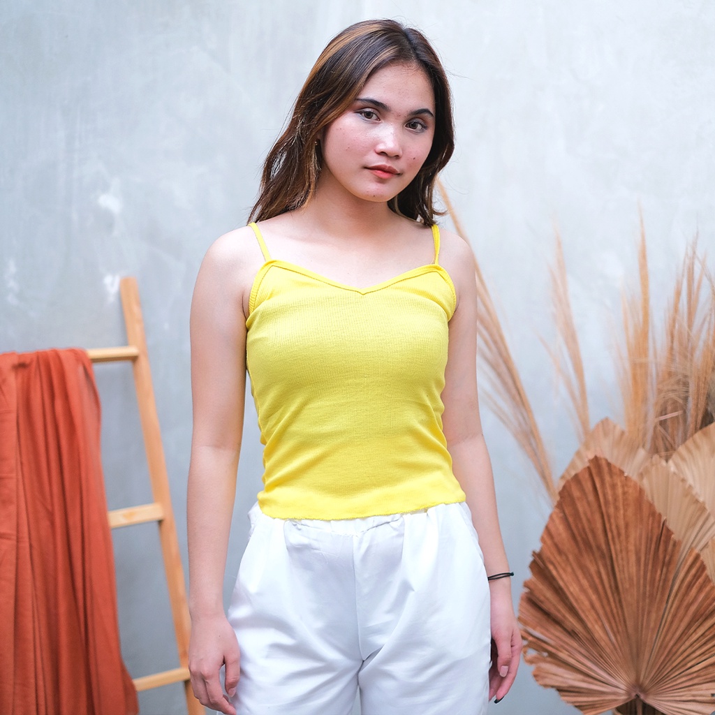 AFI - EC - Tanktop Kamisol RIB-Kuning