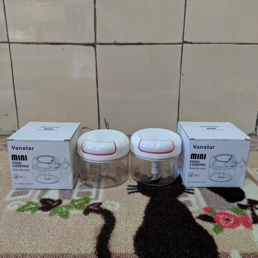 Mini Food Chopper Tarik Chopper manual / blender manual Blender Tarik Tangan Manual Speedy Chopper Pencacah Penghancur Gilingan Daging Bawang Bumbu Speedy Chopper (Mini) - Blender Tarik Manual Mini - Mini Food Chopper Blender Tangan Mini / Speedy Chopper