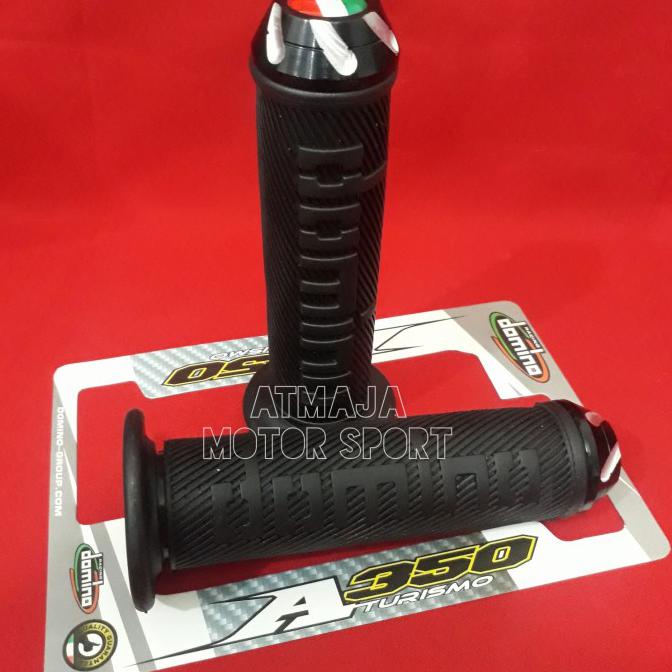 Buruan Beli] Handgrip Domino Super Soft Series A 350 Turismo Universal Vespa Black
