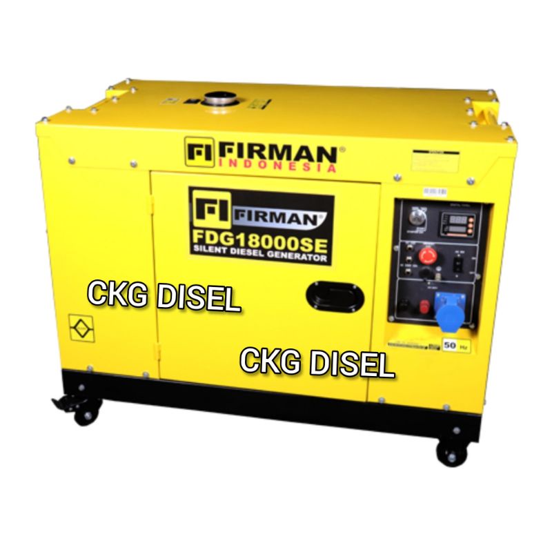 Genset Firman Silent Diesel 11Kw 1Phase FDG18000SE Generator Diesel