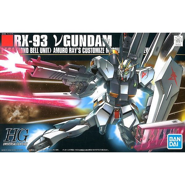 HGUC 1/144 HG Nu v Gundam RX-93 Bandai
