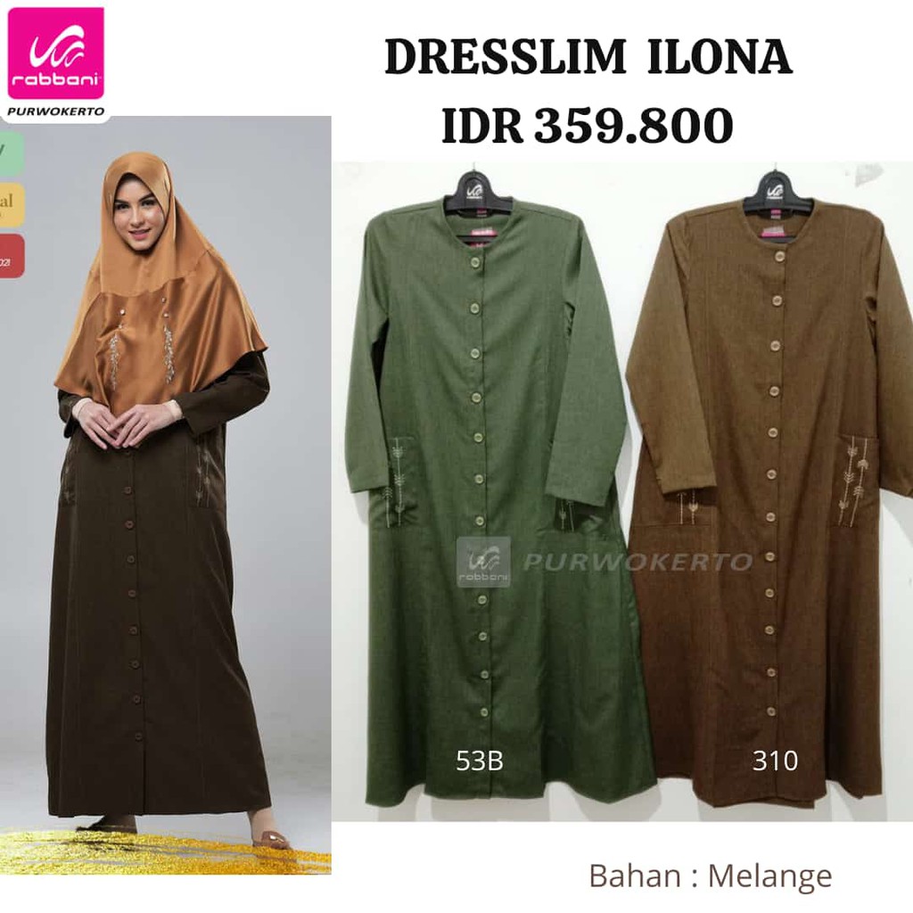 RABBANI - DRESSLIM ILONA / GAMIS RABBANI ILONA