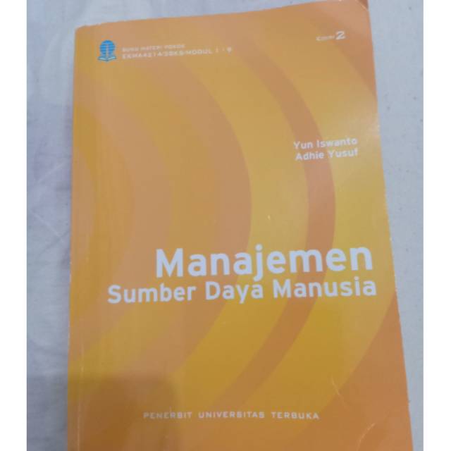 EKMA4214 MANAJEMEN SUMBER DAYA MANUSIA