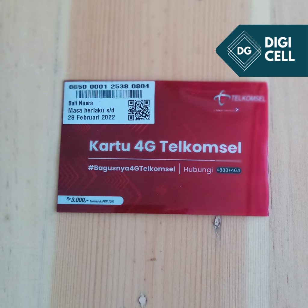 Kartu Usim 4G Telkomsel | Bonus 30GB | 30 hari