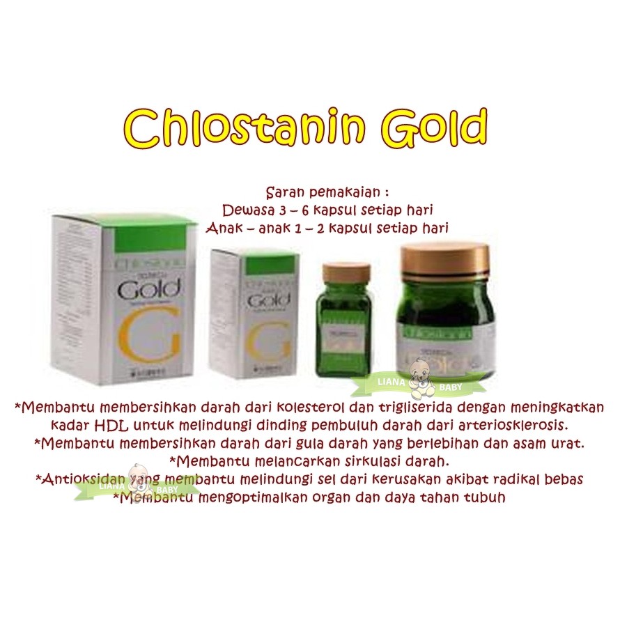 CHLOSTANIN GOLD SUPLEMEN KESEHATAN