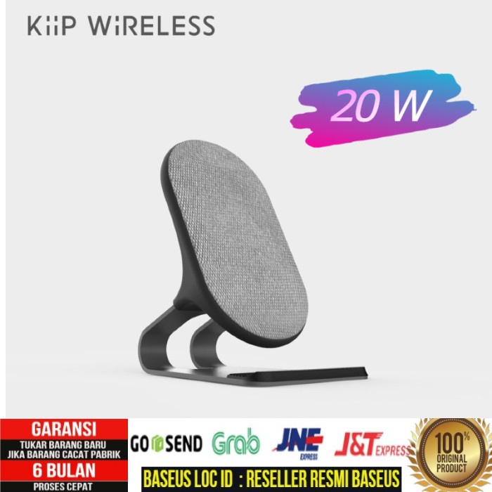 KIIP C9 WIRELESS CHARGER DOCKING 20W QI FAST CHARGING