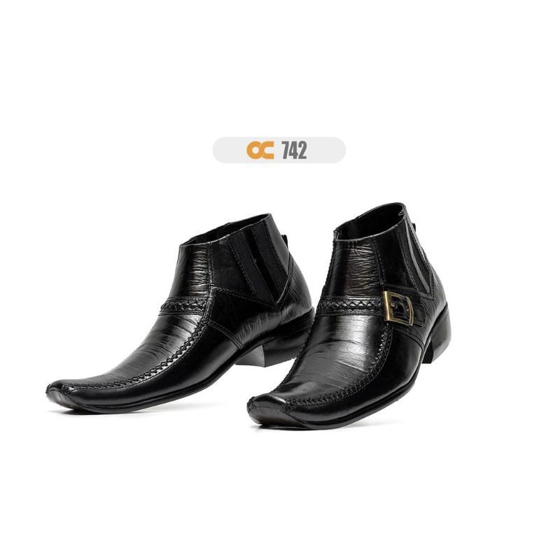 Sepatu Kulit Odon Cibaduyut , Sepatu Kantoran Executive Pria Oc - 742
