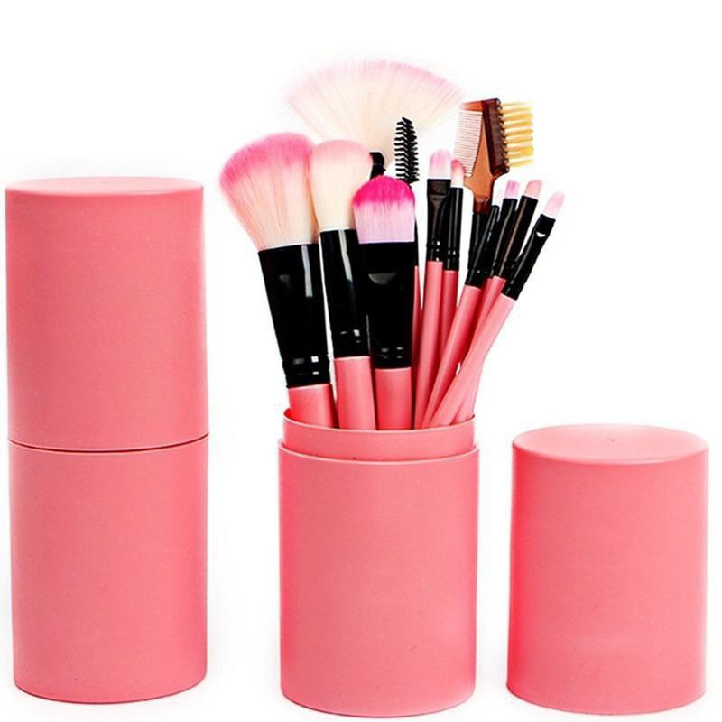 Kuas Make Up Tabung 12pcs/ 12 in 1