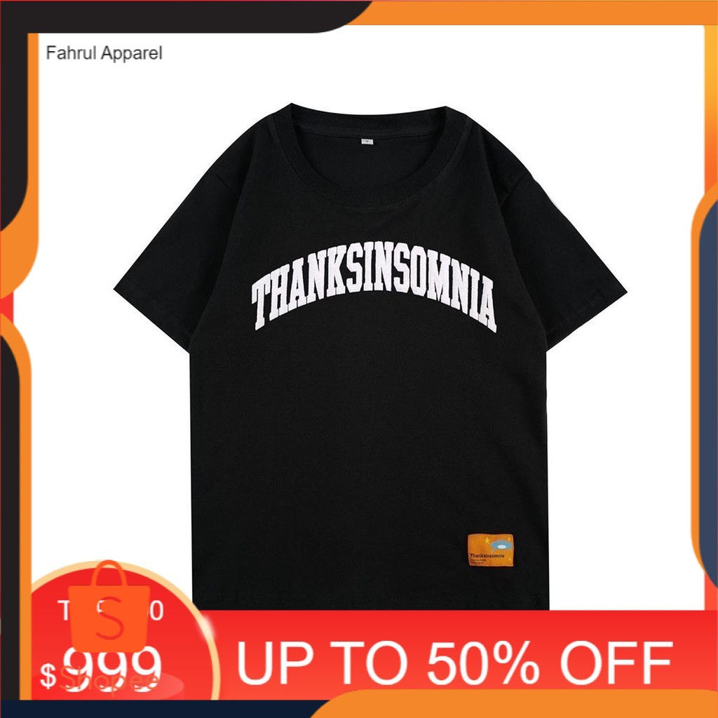 Thanksinsomnia KIDS (Kaos Anak) |  Gruska Kids Black Tshirt