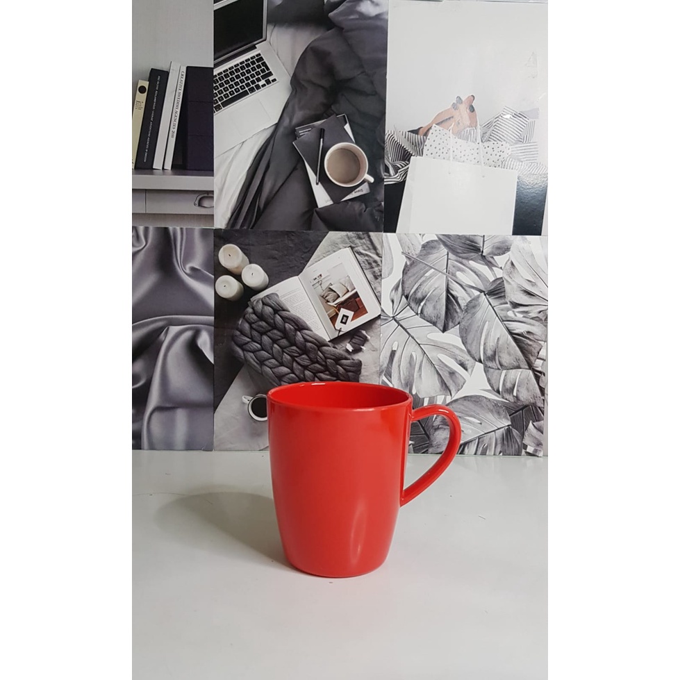 GELAS GAGANG MELAMIN GL-3195 GELAS AIR SERBAGUNA MUG WARNA WARNI CANTIK [SWEETSPACE]