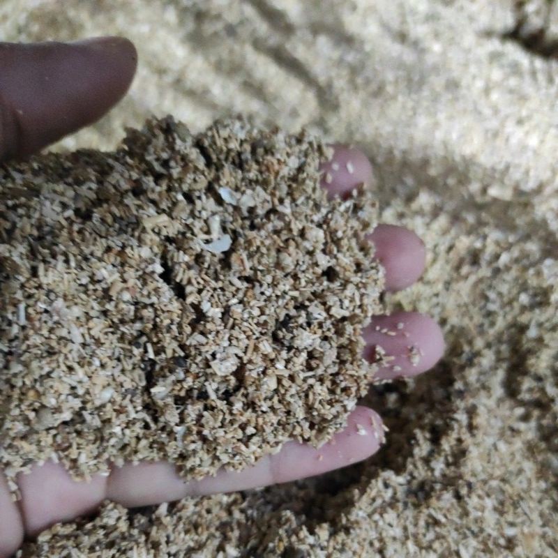 SILIKA COKLAT KASAR PER 1KG PASIR DEKORASI AQUARIUM