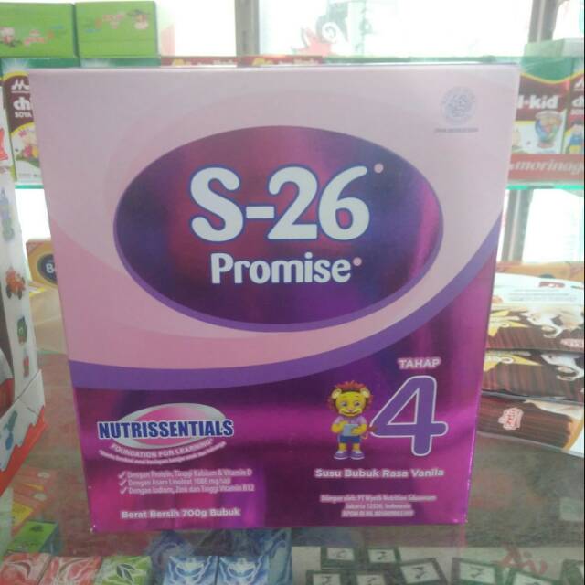 

S26 promise tahap 4 700gr kotak