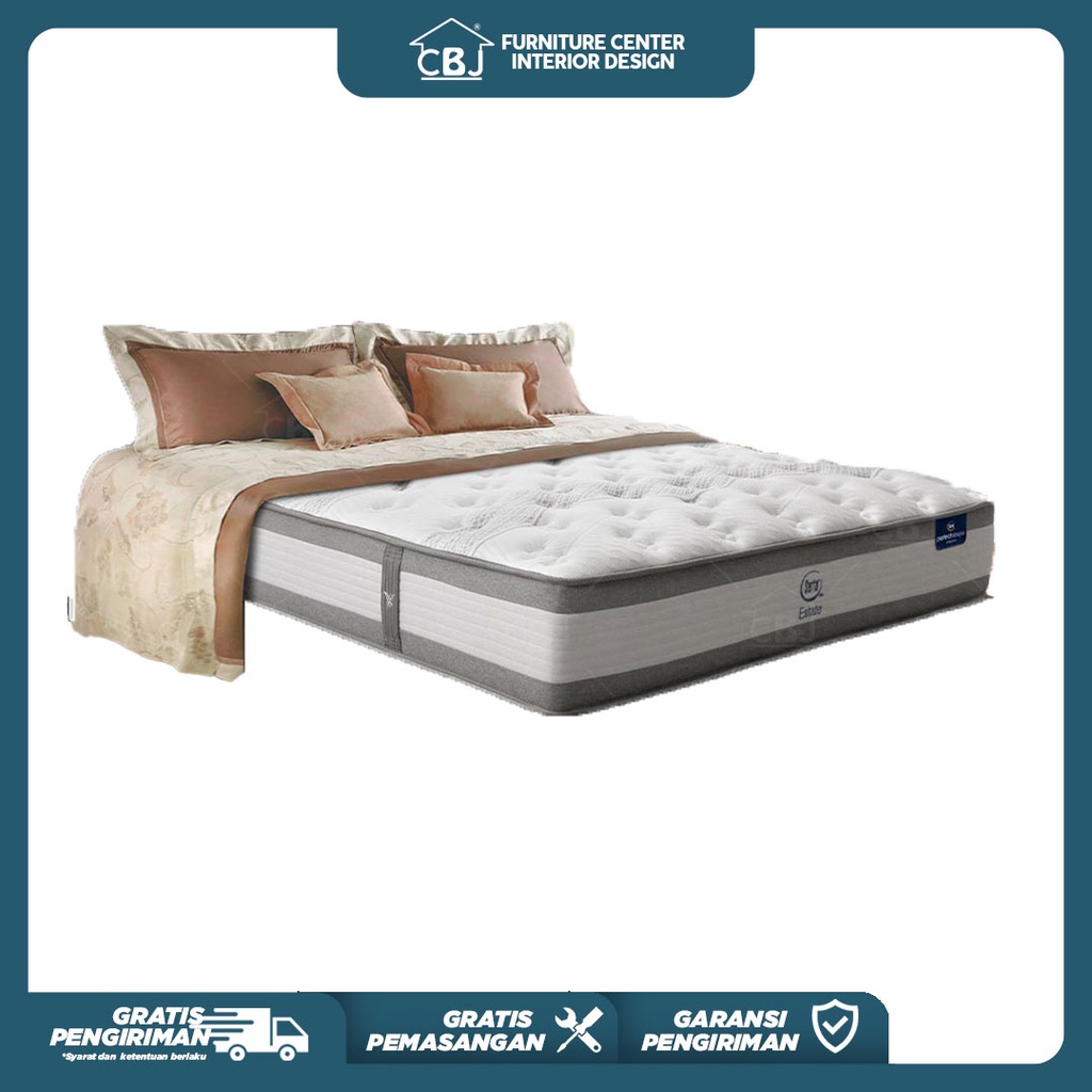Serta Kasur Springbed Estate - Hanya Kasur - Khusus Jabodetabek