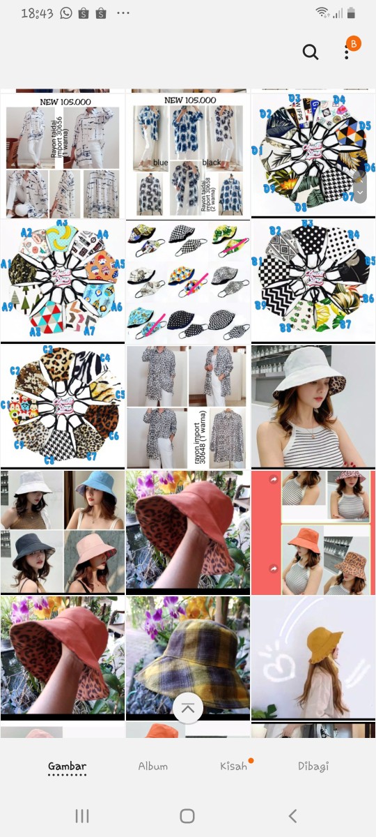 Masker Kain Motif Floral Tropical Adenia Daun Bunga Monstera Palem Palm 2 Lapis Kanvas Mask