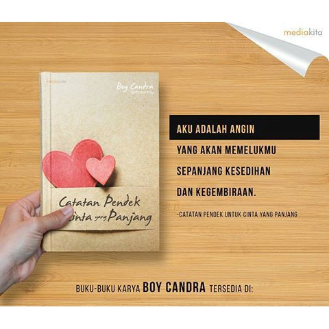 

catatan pendek untuk cinta yang panjang by mediakita