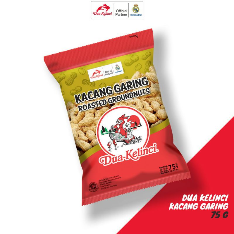 

Dua kelinci kacang garing 75g