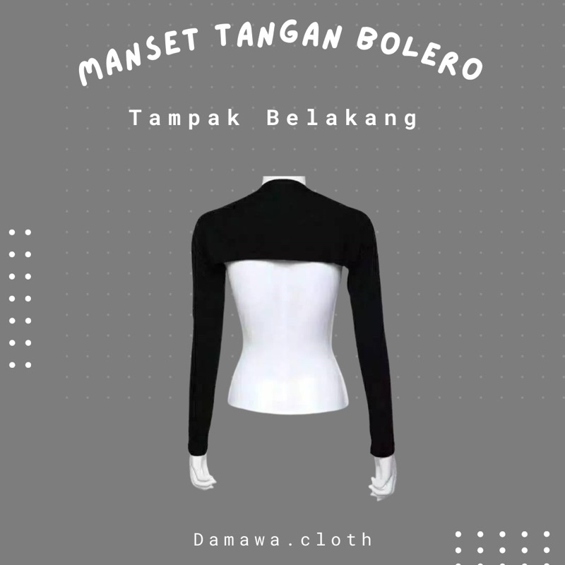 Manset Tangan Sambung Bolero Kaos Spandek Rayon | Manset anti melorot-3