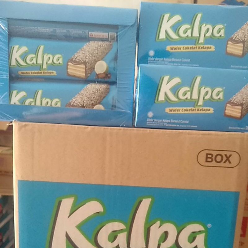 

kalpa wafer cokelat kelapa isi 12pcs