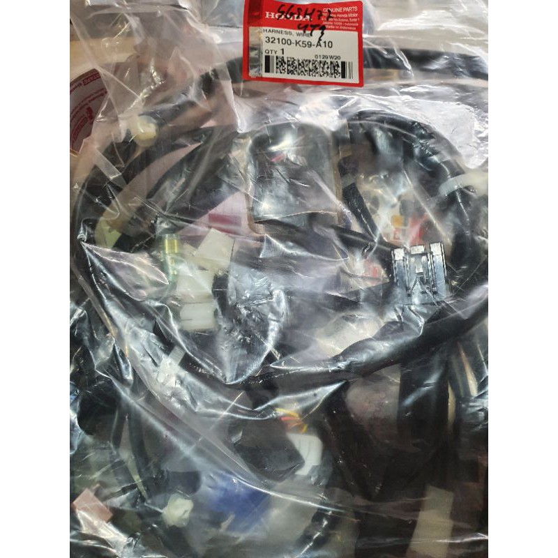 kabel body assy original honda vario 150 lama