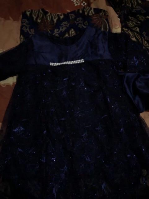 Ready 2 Warna Ada Anak! Shopashop Solo Batik Couple Brukat Tille Azzura Selendang