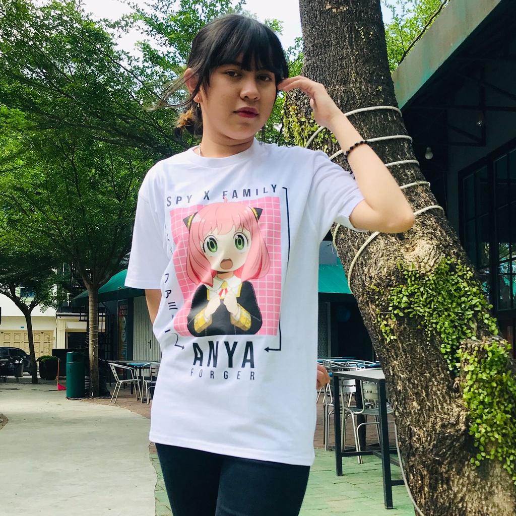 Tshirt Anya Streetwear Anime Manga SPY x Family Premium Unisex