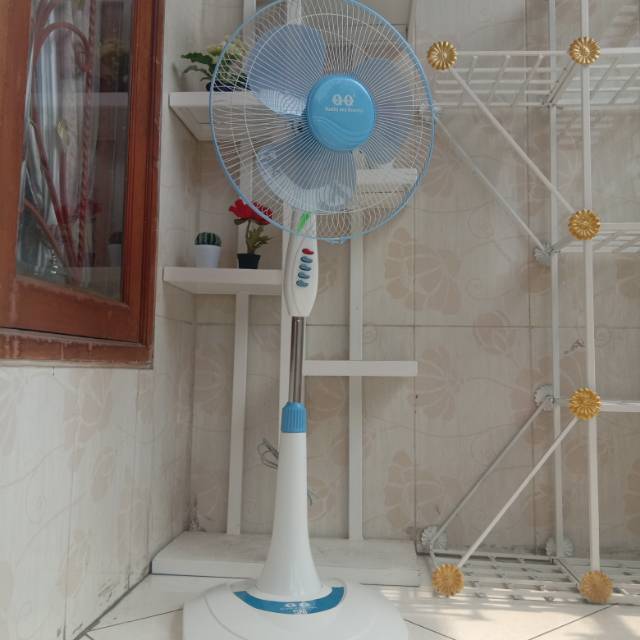 QQ kipas angin berdiri 16 inch GMM 369/stand fan kaki bulat
Kipas Angin GMM – 369