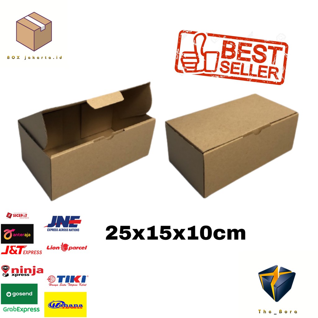 

KARDUS KARTON BOX DIE CUT Kardus uk. 25x15x10 cm.... box karton model pizza U/ aksesoris-dll