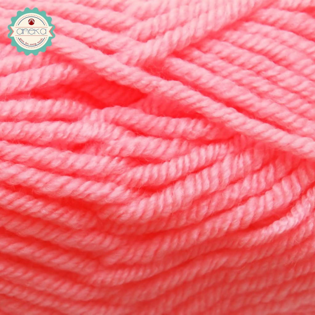 Benang Rajut Karpet Dahlia / Carpet Yarn - 4204 ( Pink Salem )