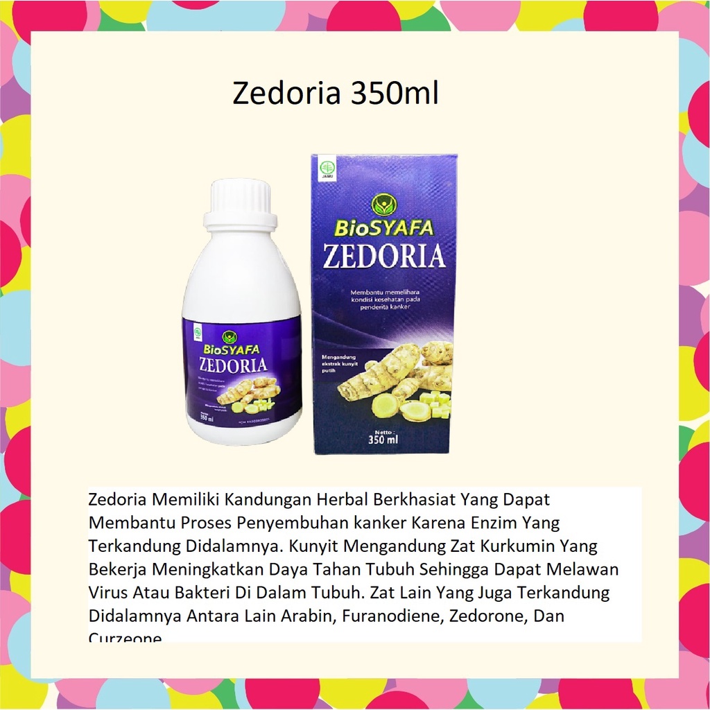 BIOSYAFA ZEDORIA 350ML