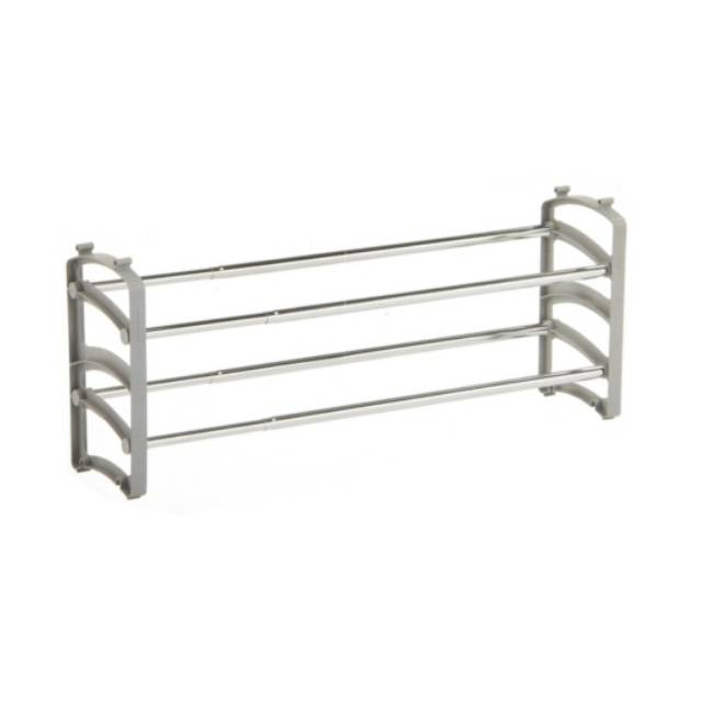 Krisbow Rak Sepatu 2 Tingkat Extendable