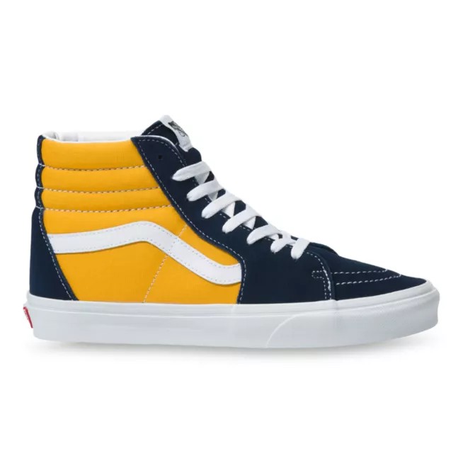 Sepatu Vans Sepatu Sneakers SK 8 Yellow Navy Pria Wanita