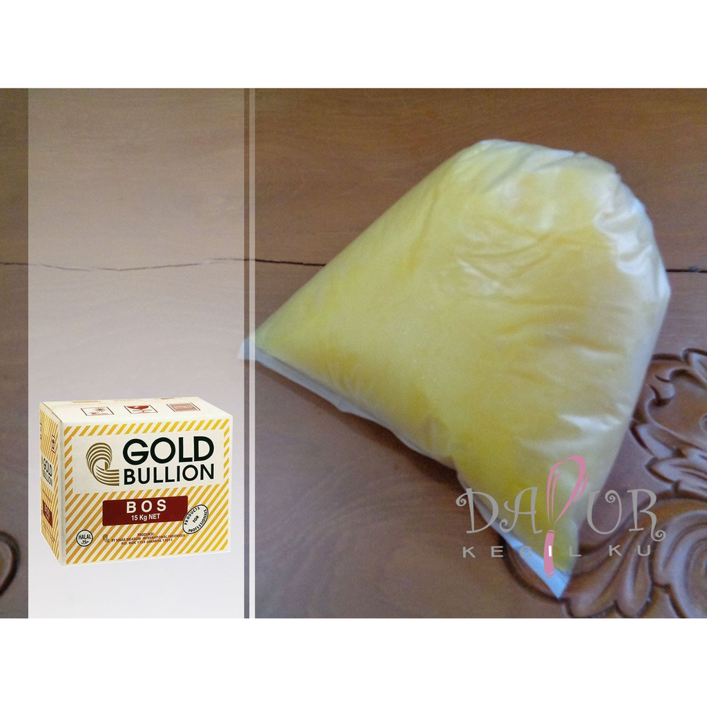 

BOS Gold Bullion 500 gram Repack / Butter Oil Substitute 500gr