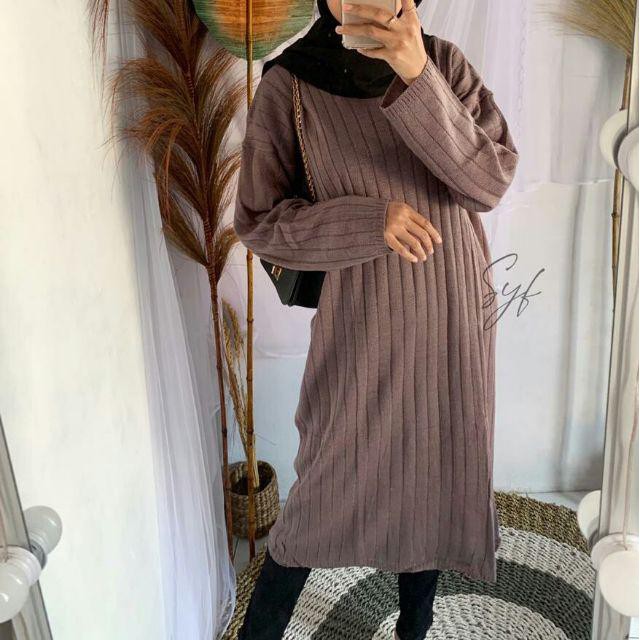 Wystree Knit Tunik Rajut  // Deliana Tunik 059