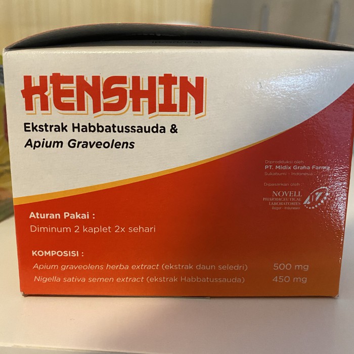 Kenshin tablet isi 4