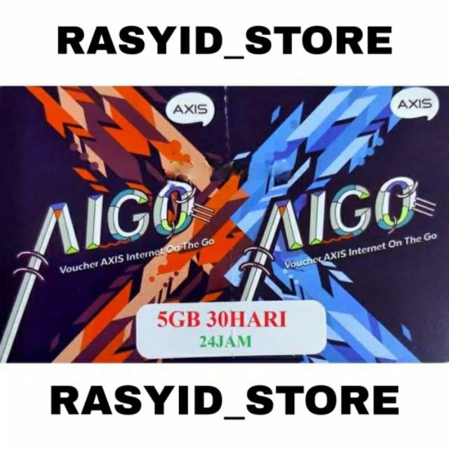 Voucher AIGO Axis 5 GB vocer data axis 5gb // kuota axis // aigo 5gb