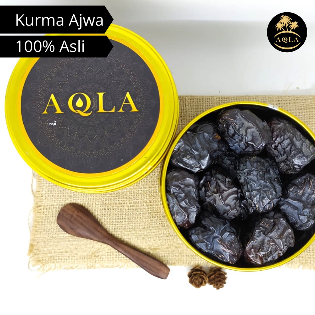 KURMA AJWA ASLI SAUDI 100% / KURMA NABI / KURMA AJWAH / KURMA KERING AJWA 400GR