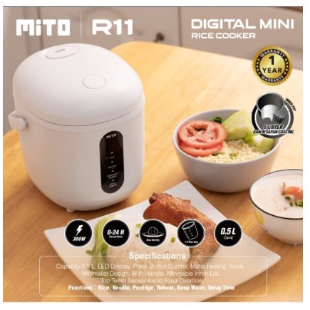 RICE COOKER DIGITAL MINI MITO R11