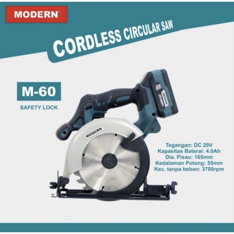 Cordless circular saw MODERN M60