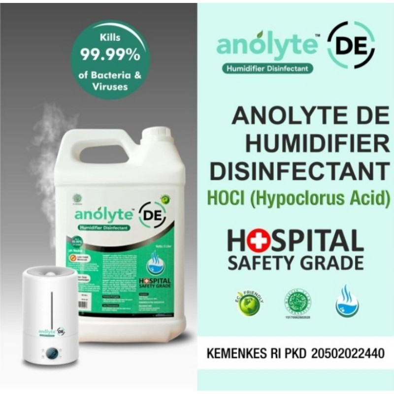 Anolyte DE Humidifier 5 liter Air Sanitizer Air
Disinfektan