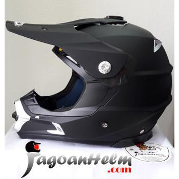 ZEUS Helm ZS951 SOLID Black DOFF ZS-951 Import ZS-951 Cross Trail